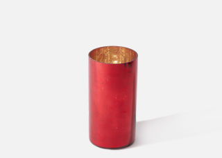 Bundled Item: Red Lustrous Vase